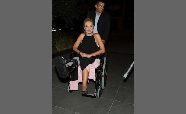 Δείτε την Κατερίνα Γκαγκάκη σε αναπηρικό καροτσάκι (Φωτογραφία)