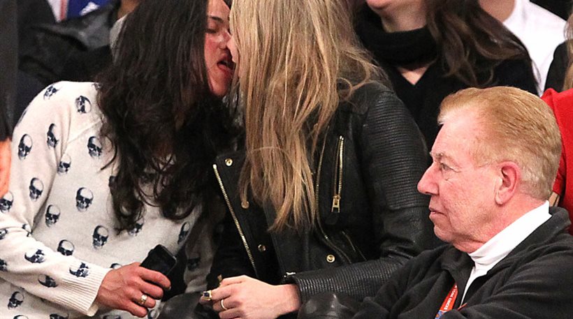 To καυτό φιλί της Michelle Rodriguez με την Cara Delevingne