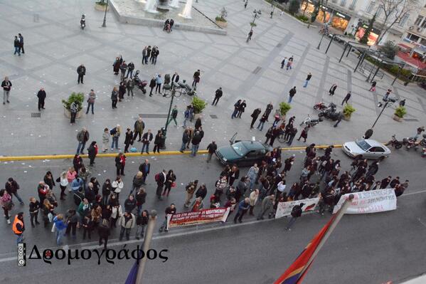 Παραμένει υπό κατάληψη η αίθουσα συνεδριάσεων στο δημαρχείο της Αθήνας (φωτο)