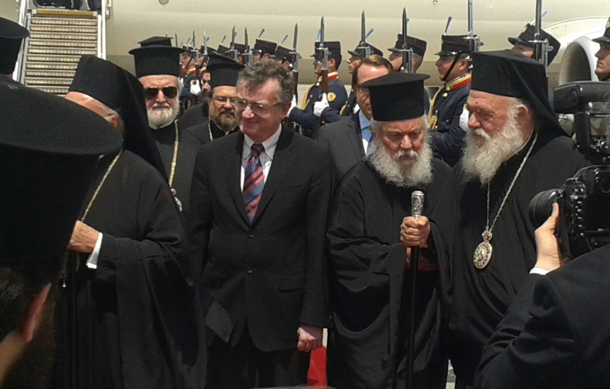 Τον Οικουμενικό Πατριάρχη κ. Βαρθολομαίο υποδέχθηκε ο ΥΦΥΠΕΞ