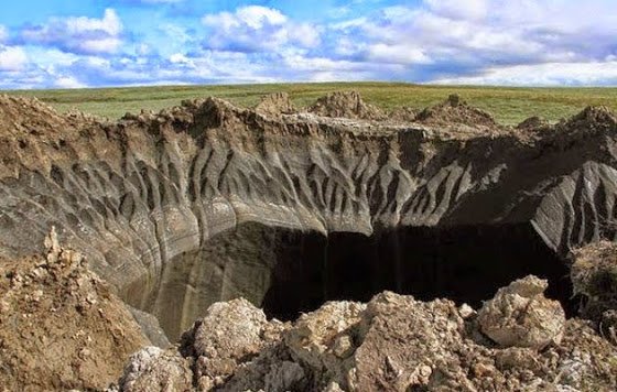 Μυστηριώδης γιγάντιος κρατήρας στη Σιβηρία