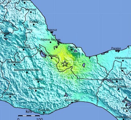 Σεισμός μεγέθους 6,7R στο Μεξικό