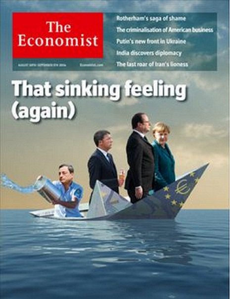 Economist: Η Ευρώπη βουλιάζει ξανά στην κρίση