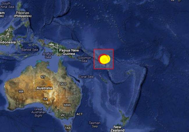 Σεισμός 6,3 ρίχτερ στις Νήσους του Σολομώντα