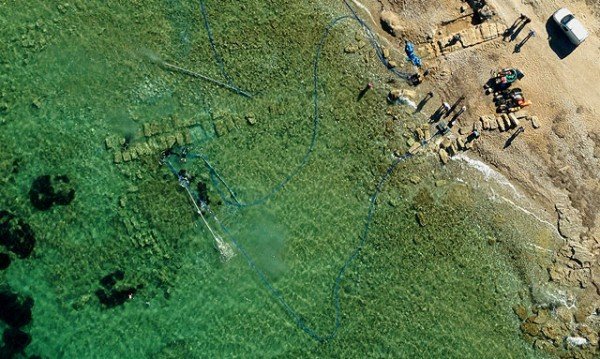 Σπουδαίο αρχαίο λιμάνι εντόπισαν στην Κόρινθο (φωτό)