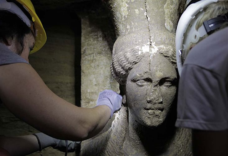 Το μεγαλοπρεπές μνημείο της Αμφίπολης μαρτυρά τον «ένοικο» του Τύμβου