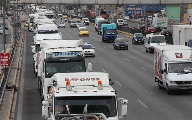 Απαγόρευση κυκλοφορίας φορτηγών στην Εγνατία οδό