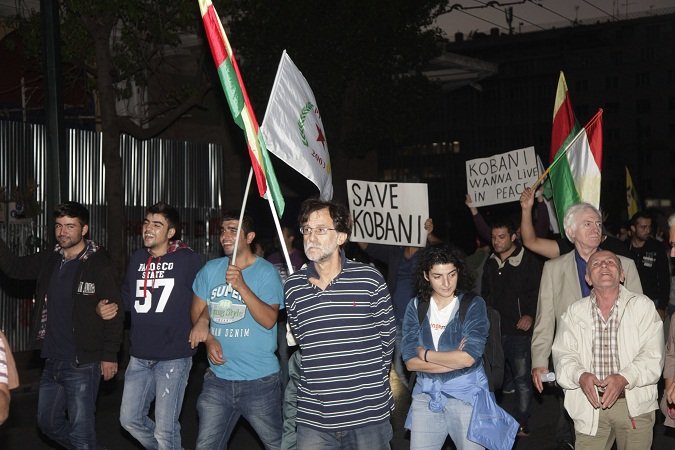 Πορεία Κούρδων στην Αθήνα