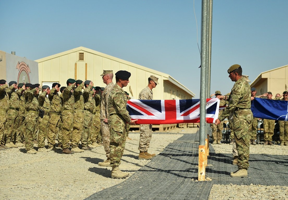 Τερματίστηκε η παρουσία βρετανικών μάχιμων στρατευμάτων στο Αφγανιστάν