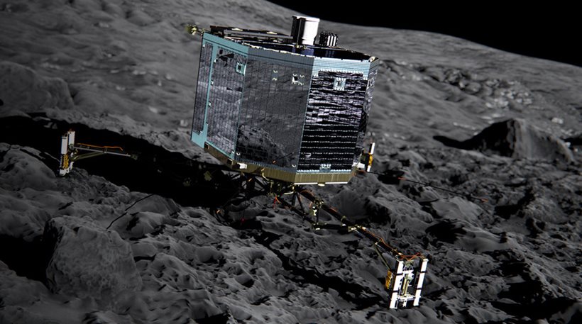 Ιστορικές στιγμές: Προσεδαφίστηκε το ρομπότ Philae σε κομήτη