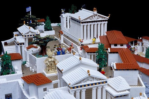 Η Ακρόπολη φτιαγμένη με... Lego