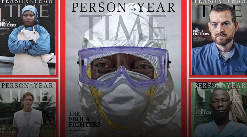 Οι άνθρωποι που μάχονται κατά του Έμπολα το «Πρόσωπο της Χρονιάς» του ΤΙΜΕ