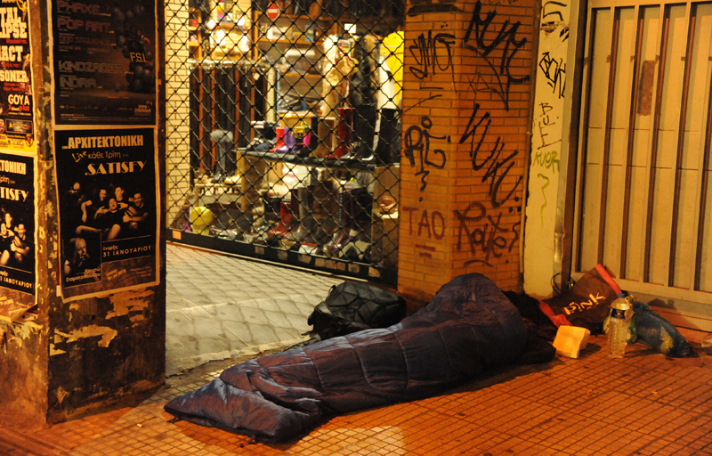 Θεσσαλονίκη: Μέτρα για την προστασία των αστέγων από το κρύο