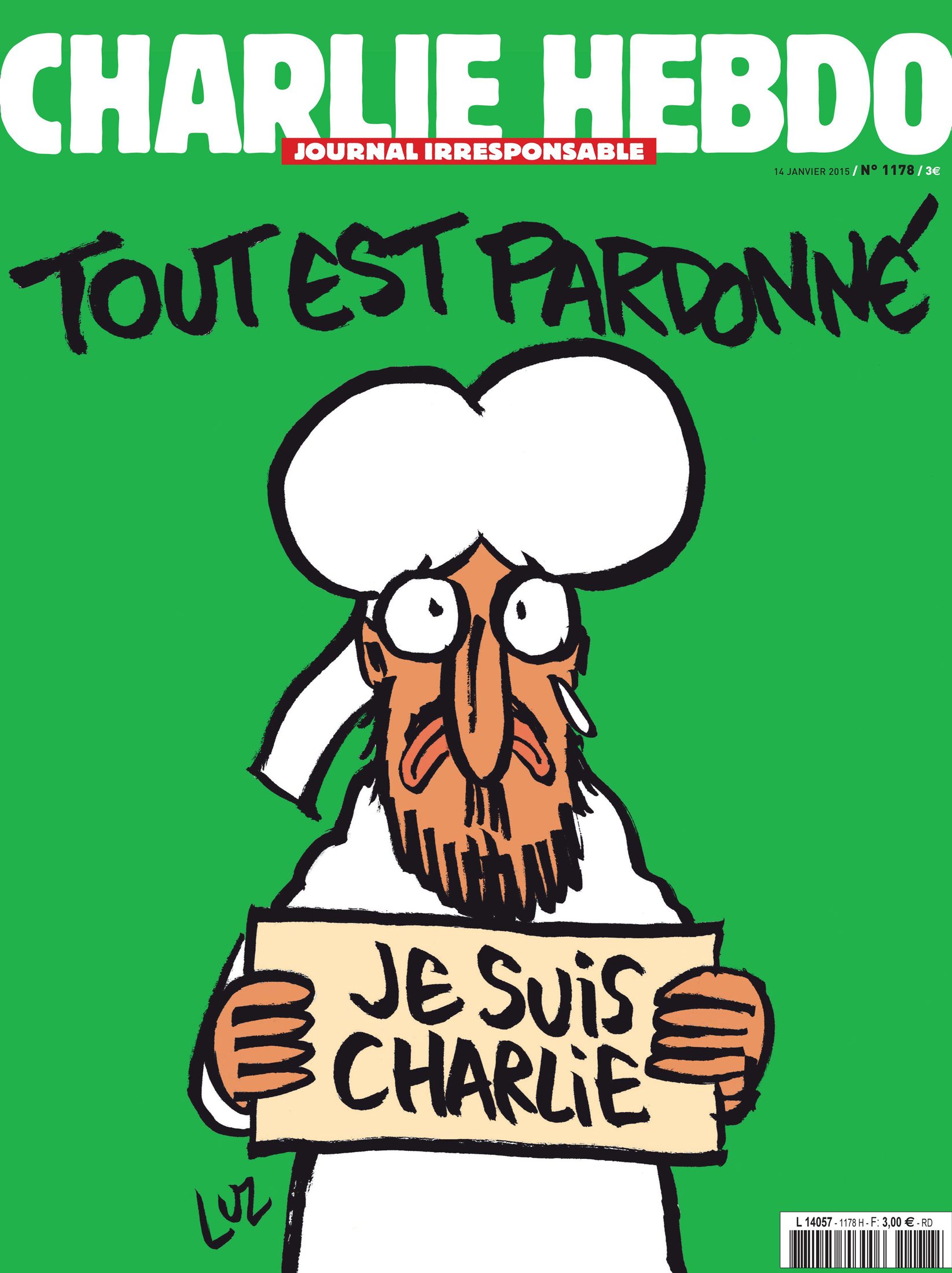 Ανάρπαστο το "Charlie Hebdo" στην πρώτη κυκλοφορία μετά την επίθεση