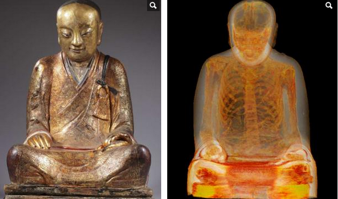 ΑΠΙΣΤΕΥΤΟ. Βρήκαν άνθρωπινη μούμια μέσα σε άγαλμα του Βούδα!
