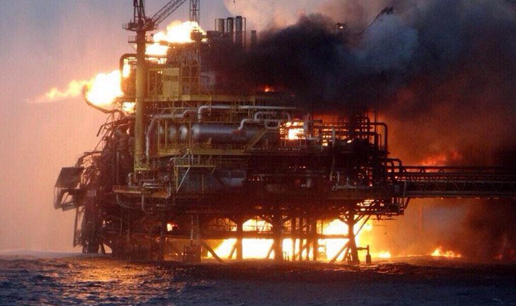 Tραγωδία με τέσσερις νεκρούς σε πλατφόρμα πετρελαίου στον Κόλπο του Μεξικού