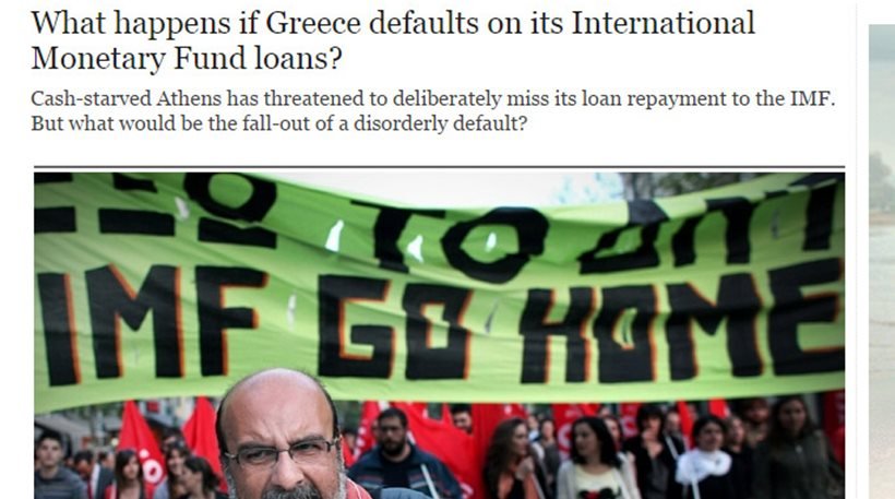 Telegraph: Tι θα συμβεί αν η Ελλάδα δεν πληρώσει το ΔΝΤ;