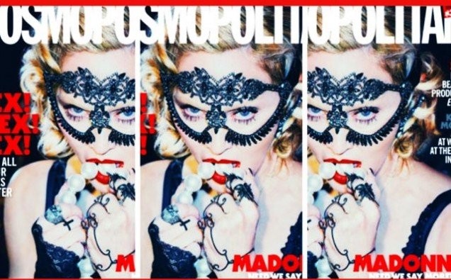 Το "καυτό" εξώφυλλο της Madonna για το επετειακό τεύχος του cosmopolitan