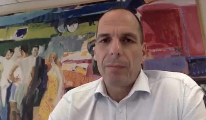 Βαρουφάκης: Μας κάνουν πραξικόπημα, όχι με τανκς, αλλά με τράπεζες (βίντεο)