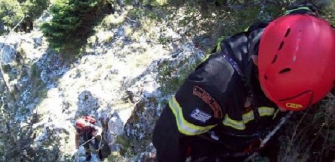 Μεγάλη επιχείρηση διάσωσης 58χρoνου ορειβάτη στα Τζουμέρκα