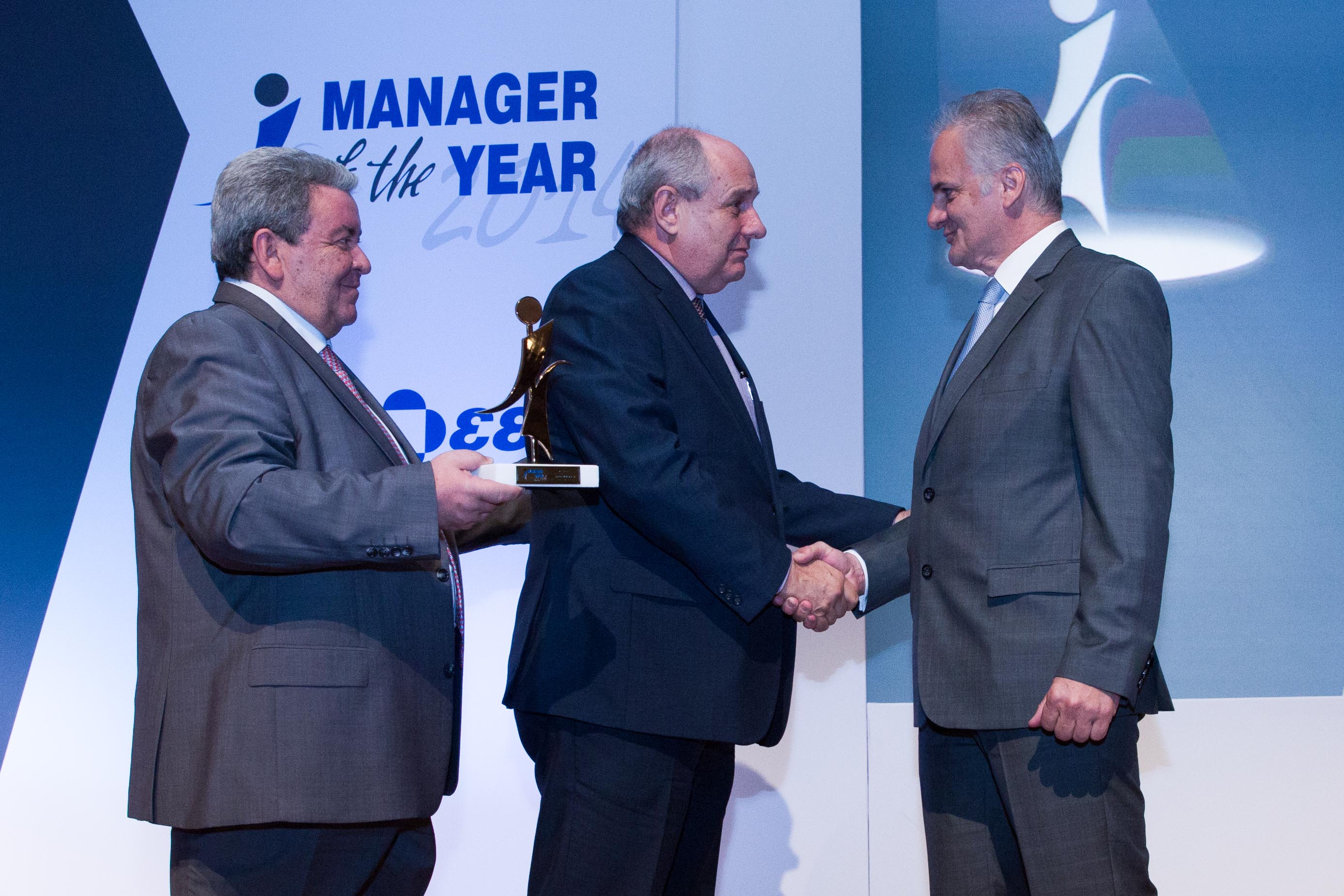 Ο Δημήτρης Πισιμίσης Manager of the Year 2014