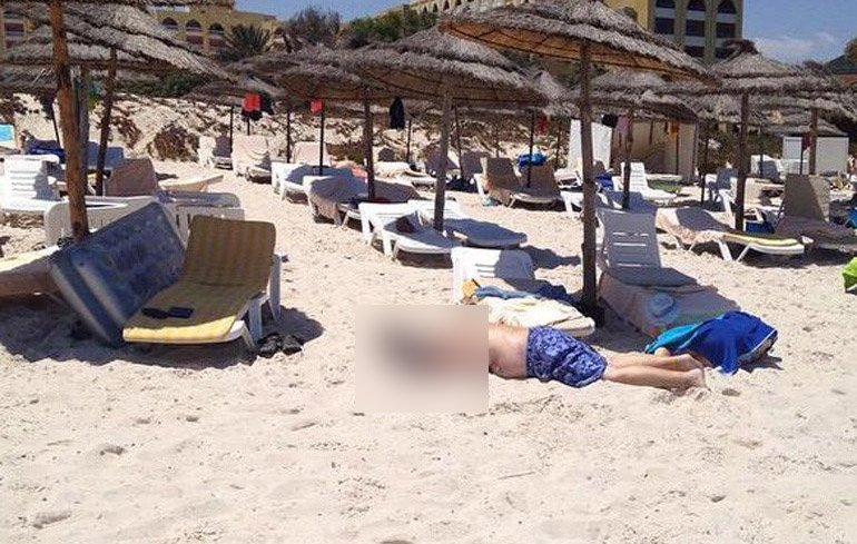 Τουλάχιστον 27 νεκροί τουρίστες σε πολυτελές ξενοδοχείο της Τυνησίας από επίθεση ενόπλων - ΣΚΛΗΡΕΣ ΕΙΚΟΝΕΣ