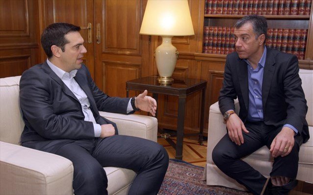 Με τον πρωθυπουργό συναντήθηκε στο Μαξίμου ο Σταύρος Θεοδωράκης