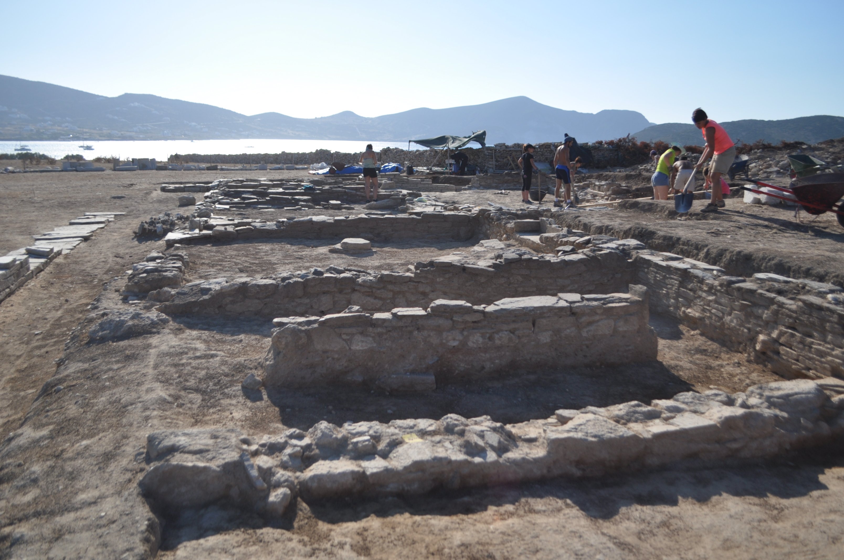 Νέα αρχαιολογικά ευρήματα στο νησί Δεσποτικό έξω από την Αντίπαρο