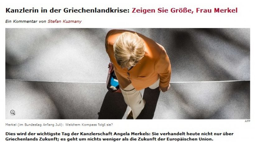 Spiegel: Η Μέρκελ θα δείξει σήμερα τι δρόμο θα διαλέξει για τη Γερμανία και την Ευρώπη