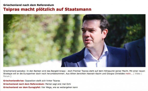 To Spiegel αποθεώνει τον Αλέξη Τσίπρα - Από πρωθυπουργός έγινε ηγέτης!