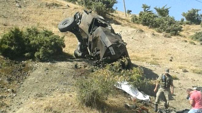 Τουλάχιστον 12 τούρκοι στρατιώτες νεκροί σε μπαράζ επιθέσεων από μαχητές του PKK
