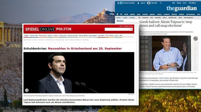 Πρώτο θέμα στα ξένα ΜΜΕ οι εξελίξεις στην Ελλάδα