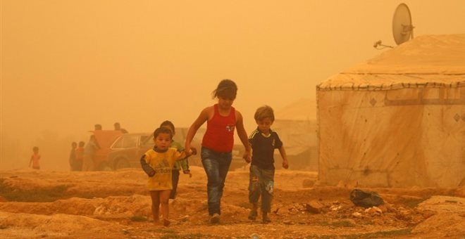 Ισχυρή αμμοθύελλα στη Μέση Ανατολή – Δύο νεκροί στο Λίβανο & 750 άτομα στο νοσοκομείο με αναπνευστικά προβλήματα