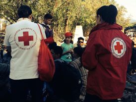 Ο Ελληνικός Ερυθρός Σταυρός συνεχίζει να προσφέρει ανθρωπιστική βοήθεια σε πρόσφυγες – μετανάστες στην Ειδομένη