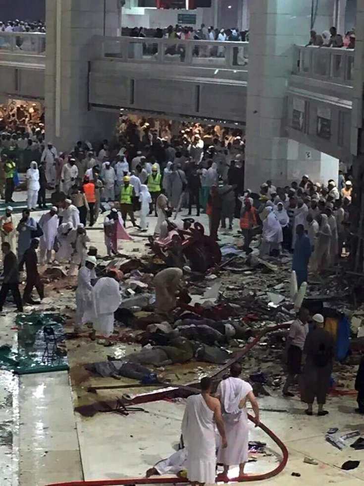 Τραγωδία στο Μεγάλο Τέμενος στη Μέκκα - Δεκάδες νεκροί και τραυματίες (φωτο)
