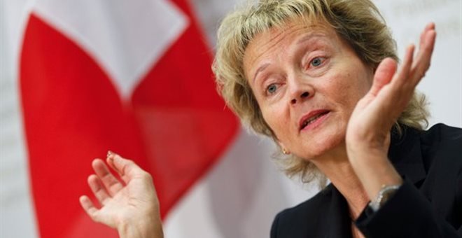 Παραιτήθηκε η υπουργός Οικονομικών της Ελβετίας