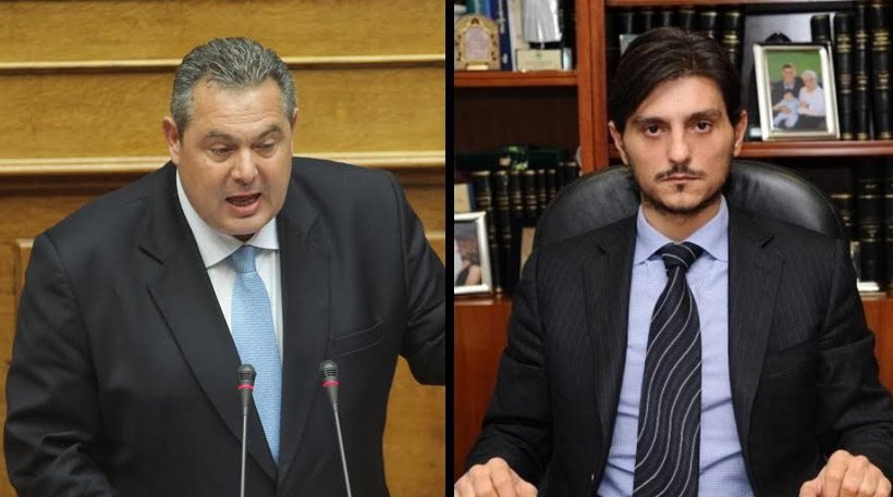Καμμενος-Γιαννακόπουλος: Απο εκει που ηταν "αγκαλιά" καταγγέλλεται για εκβιασμό