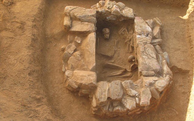 Λέσβος: Βρέθηκε ασύλητος τάφος των Μυκηναϊκών χρόνων