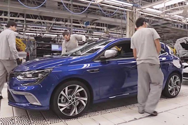 Βήμα - βήμα η παραγωγή του νέου Renault Megane (video)
