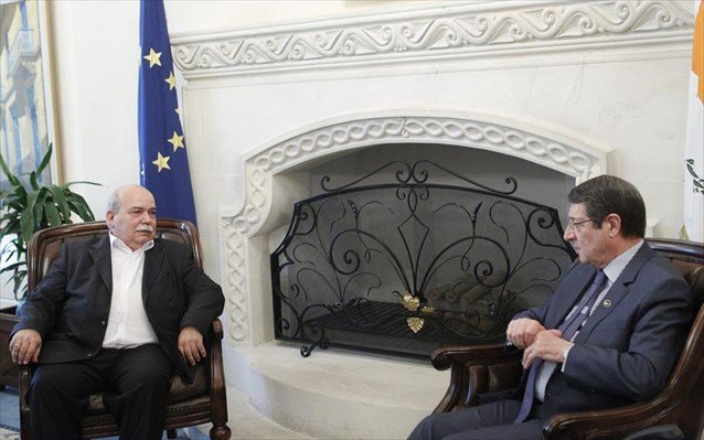 Συνάντηση Ν. Βούτση με τον πρόεδρο της Κυπριακής Δημοκρατίας
