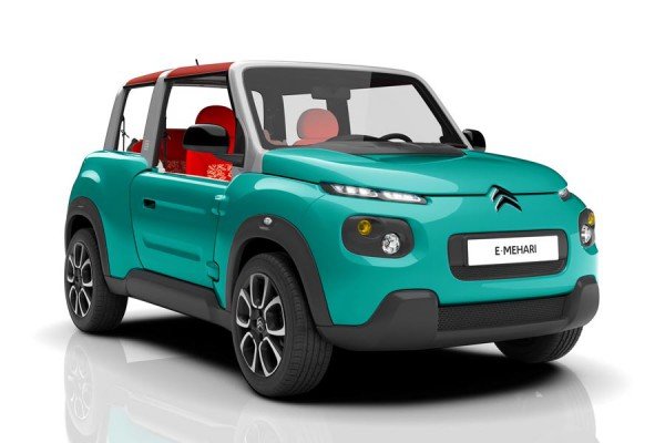 Νέο ηλεκτρικό Citroen E-Mehari με SUV Cabrio αμάξωμα
