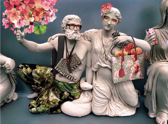 Η Gucci προκαλεί: « Έντυσε» με ρούχα της τα γλυπτά του Παρθενώνα - Για βανδαλισμό κάνει λόγο η  UNESCO