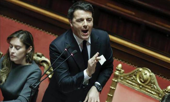 Ιταλία: Καταψηφίσθηκαν δύο προτάσεις δυσπιστίας κατά της κυβέρνησης Ρέντσι