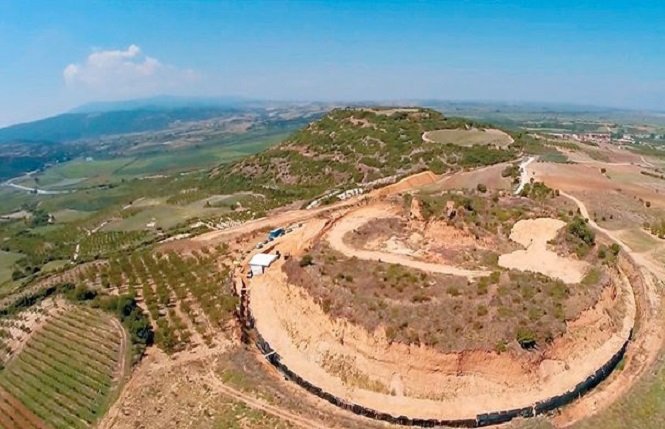 Αμφίπολη: Ολοκληρώθηκαν οι εργασίες προστασίας & αποκατάστασης του ανάγλυφου της περιοχής στο Λόφο Καστά