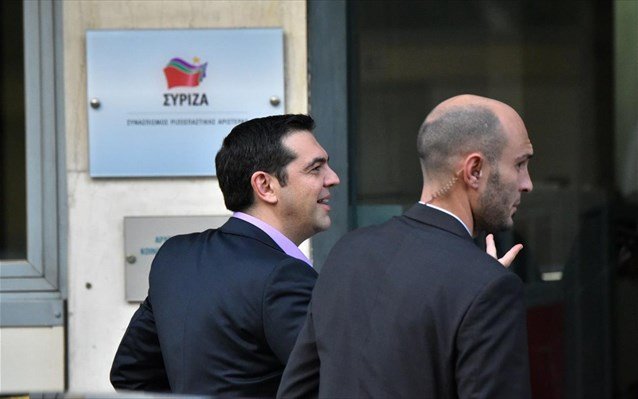 Σε εξέλιξη συνεδρίαση της ΠΓ του ΣΥΡΙΖΑ, υπό τον Αλέξη Τσίπρα