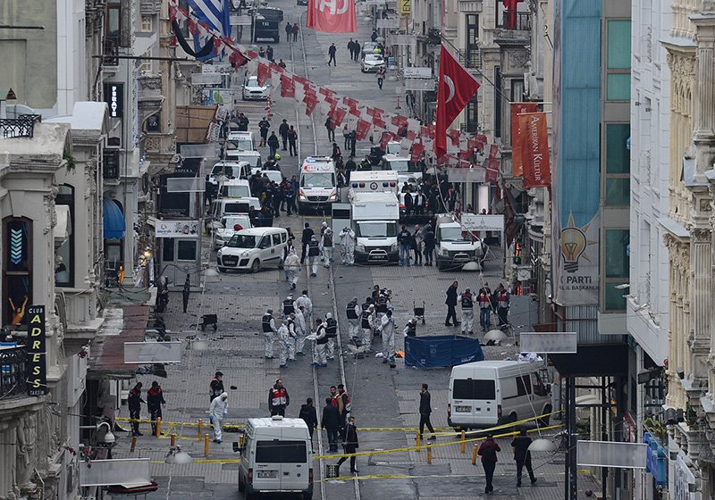 Έκρηξη με πέντε νεκρούς σε κεντρικό πεζόδρομο της Κωνσταντινούπολης - Συνεχής ενημέρωση (ΦΩΤΟ + BINTEO)