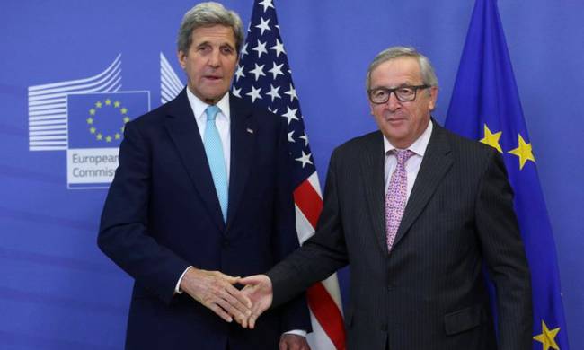 Ο Τζον Κέρι στις Βρυξέλλες με στόχο τη συνεργασία στην αντιμετώπιση του ISIS