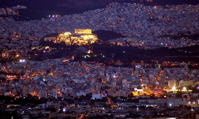 Δείτε φωτογραφία της Αθήνας από τον Διεθνή Διαστημικό Σταθμό - ΦΩΤΟ