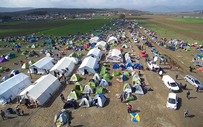Ειδομένη: Δύο άτομα επιχείρησαν να αυτοπυρποληθούν στον καταυλισμό προσφύγων