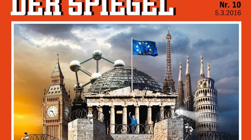 Πρωτοσέλιδο-μήνυμα του Der Spiegel για το προσφυγικό - ΦΩΤΟ